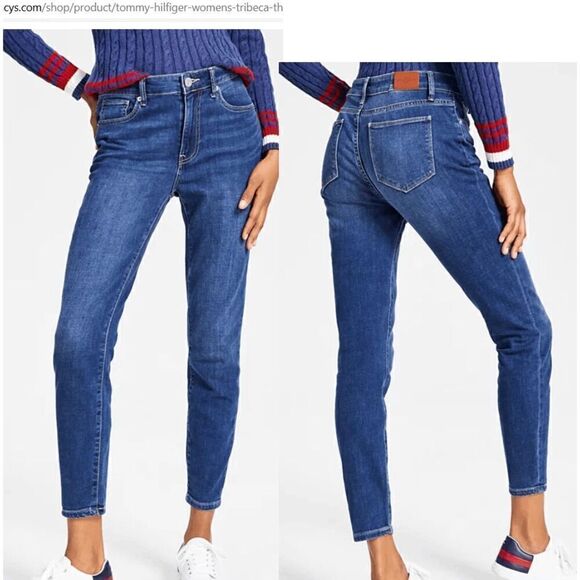 Tommy Hilfiger Denim - Tommy Hilfiger Women's Tribeca TH Flex Ankle Skinny Jeans 16